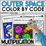 Multiplication Color by Number | Multiplication Fact Practice