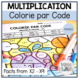 Multiplication Colour by Code | French