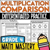 Multiplication Comparison Word Problems Worksheets