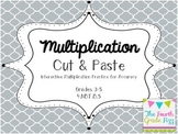 Multiplication Cut & Paste for Upper Elementary