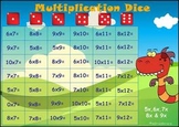 'MULTIPLICATION GAME' - a 5,6,7,8 & 9 times table game