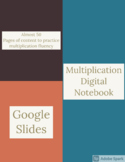 Multiplication Digital Notebook