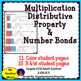 Multiplication Distributive Property Number Bonds