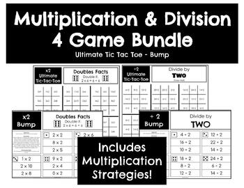 Preview of Multiplication & Division 4 Game Bundle - 164 Games - x Strategies Included!