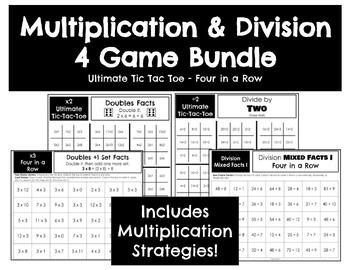 Preview of Multiplication & Division 4 Game Bundle - 164 Games - x Strategies Included!