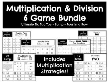 Preview of Multiplication & Division 6 Game Bundle - 244 Games - Includes x Strategies