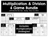 Multiplication & Division 6 Game Bundle - 244 Games - Incl