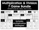 Multiplication & Division 7 Game Bundle - 291 Games - Incl