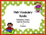 Multiplication, Division, Algebraic Reasoning & Fractions 