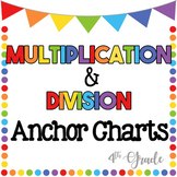 Multiplication & Division Anchor Chart