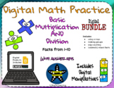 Multiplication & Division - Basic Facts Digital BUNDLE