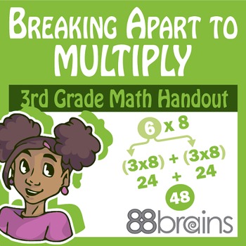 Preview of Multiplication & Division: Breaking Apart to Multiply pgs. 35-38