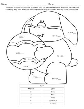 Multiplication & Division Coloring Pages 10 Holiday MEGA BUNDLE | TpT