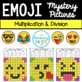 Multiplication & Division Emoji Mystery Pictures 