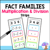 Multiplication & Division Fact Family Math Center