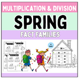 Multiplication & Division Fact Family | Spring | Template