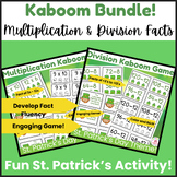 Multiplication & Division Fact Fluency Practice Math Activ