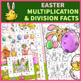 Multiplication & Division Facts | Cross-Number Puzzles | Easter