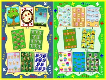 Multiplication 11 Facts Math File Folder Games Centers Activity Resource Third 