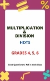 Multiplication & Division HOTS Grades