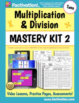 Preview of Multiplication/Division Mastery Kit 2