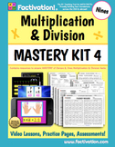 Multiplication/Division Mastery Kit 4