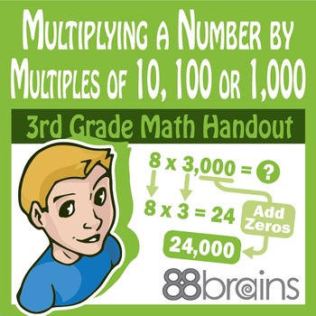 Preview of Multiplication & Division: Multiply a Num by Multiples of 10,100,1000 pgs. 28-30