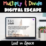 Multiplication & Division No Prep Activity Digital Escape Game