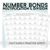 Multiplication / Division Number Bonds Practice Sheets x2-12