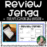 Multiplication & Division Review Jenga