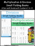 Multiplication & Division Small Folding Books - 1 to 12 - $2 Sale