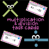 Multiplication & Division Task Cards