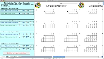 Preview of Multiplication & Division Trainer