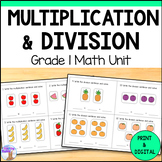 Multiplication & Division Unit - Grade 1 (Ontario Curriculum)
