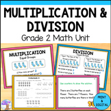 Multiplication & Division Unit Grade 2 (Ontario) Worksheet