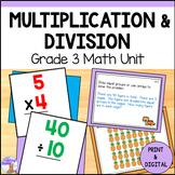 Multiplication & Division Unit - Grade 3 Math (Ontario)