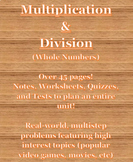 Multiplication & Division Unit Materials