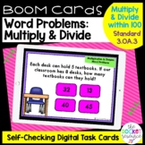 Multiplication & Division Word Problems BOOM™ Cards 3.OA.3