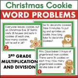 Christmas Math 3rd 4th Grade Word Problems Multiplication 