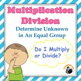 Multiplication Division Worksheets 3rd - 4th Grade (Bar Models/Tape Diagrams)