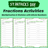 Multiplication & Division with Whole Numbers - Fun St. Pat