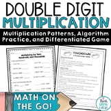 Double Digit Multiplication Games Practice Activities Dice Game