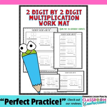 Preview of Multiplication : Double Digit Multiplication Practice 4th 5th Grades