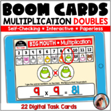 Multiplication Doubles Facts: Fact Fluency – Boom Cards