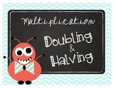 Multiplication: Doubling & Halving Task Cards