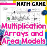 Multiplication Arrays and Area Models - Math Stations 3rd Grade