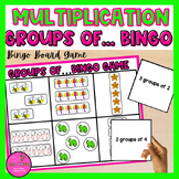 Multiplication Equal Groups | Groups of | Math Center Activity