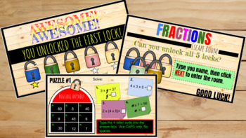 Preview of Multiplication Escape Room | GOOGLE FORMS