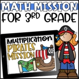 Multiplication Escape Room or Math Mission for 3rd Grade
