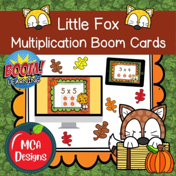 Preview of Multiplication Fact Boom Cards